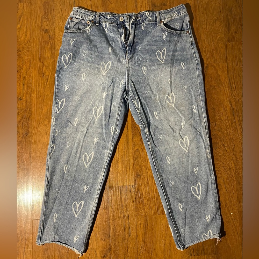 No Boundaries Heart High Rise Jeans